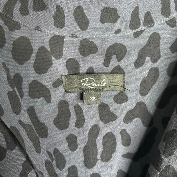 Rails Callan Jumpsuit Azure Leopard Size XS - Picture 7 of 7